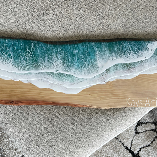 ⭐︎SALE⭐︎レジンオーシャンアート 琉球松大型レジンアート壁掛け金具&チェーン付 レジンオーシャンアート 琉球松大型レジンアート 壁掛け金具