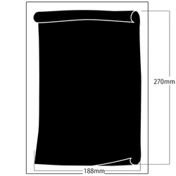 ウォールステッカー「チョークボード　ロールシート」 BWS-314 4枚目の画像