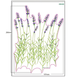 ウォールステッカー「消臭抗菌・ラベンダー」 DWS-465 6枚目の画像