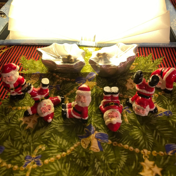 ブック型ライト-シェルライト／クリスマスモデル／針葉樹の森 2枚目の画像