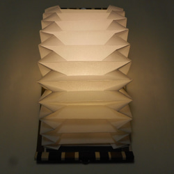 ブック型ライト「Shell-Light」～麻混・英文字 5枚目の画像