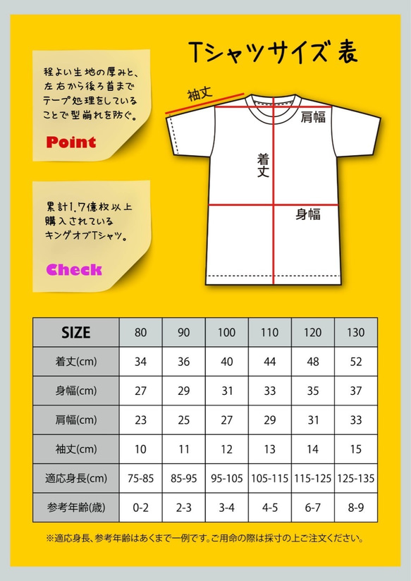 Model A ［名入れTシャツ（白）｜ベビー＆キッズ］普段利用やお子様ギフトに♪ 8枚目の画像