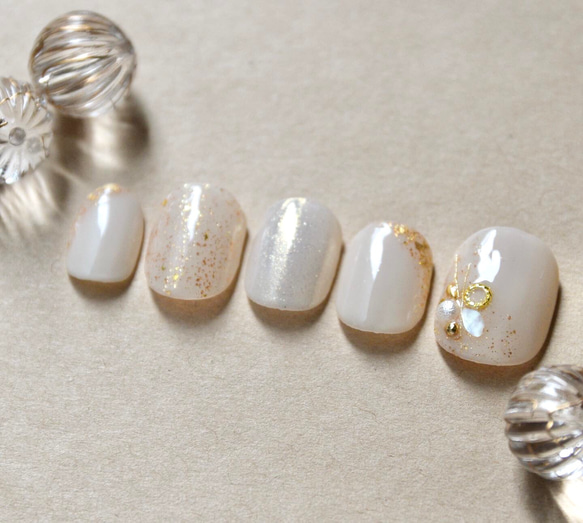 専用出品ホワイトクロスデザインネイルチップ Amazon | ネイルチップ 付け爪 チップ 3D ネイルチップ 24枚