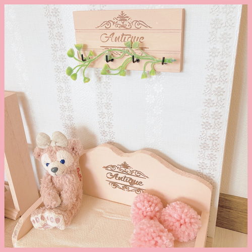 ピンクガーリーなドールハウス ブライス リカちゃん ミニチュア ピンクガーリーなドールハウス ブライス リカちゃん ミニチュア