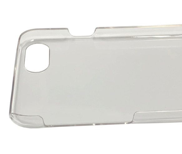3個入り iPhone7 iPhone8 スマホケース　ハード型 透明/ クリア 【AFP】ip7-casec 3枚目の画像