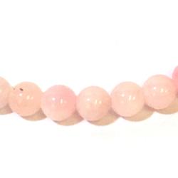 40-10sp天然石材染色珠10毫米柔和的粉紅色的一系列關於39厘米[AFP] 第2張的照片