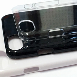 3個入 iPhone7plus iPhone8plusスマホケース ハード型 透明 クリア【AFP】ip7p-casec 4枚目の画像