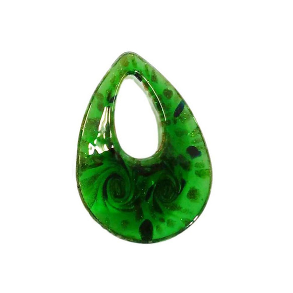 玻璃懸滴的綠色威尼斯玻璃的風格vene-34克[AFP] 第2張的照片