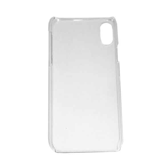ipx-casec スマホケースハード型 透明/ クリア 3個入 iPhoneX DIY素材  【AFP】 3枚目の画像