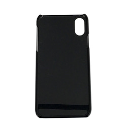 スマホケースハード型 黒/ ブラック 3個入 iPhoneX DIY素材  ipx-caseb【AFP】 3枚目の画像