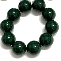kaibb-8DG珍珠貝殼珠圓8mm的深綠色的賣10件上升[AFP] 第1張的照片
