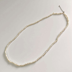 淡水珍珠約6mm A級珍珠項鍊約80cm白色[AFP] 77ne-65awm 第4張的照片