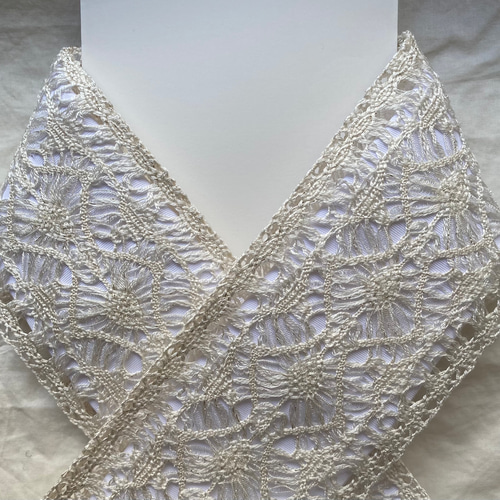 ZZD-201 白 レース半襟 半襟レース 和装小物 和装 半襟 着物 和小物 半