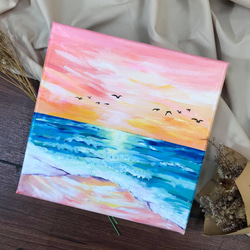 絵画(アクリル絵の具) 新作1点目の制作過程ー終盤です。やはり最後は白い馬の顔に力を