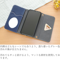 お財布付き iphone 11 ケース 手帳型 ミラー付き iphone11pro カバー XR ショルダー 大人可愛い 3枚目の画像