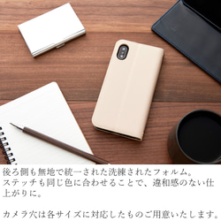 iphone ケース 手帳型 おしゃれ iphone12 pro SE レ ザー 11 XR スリム メンズ カジュアル 6枚目の画像