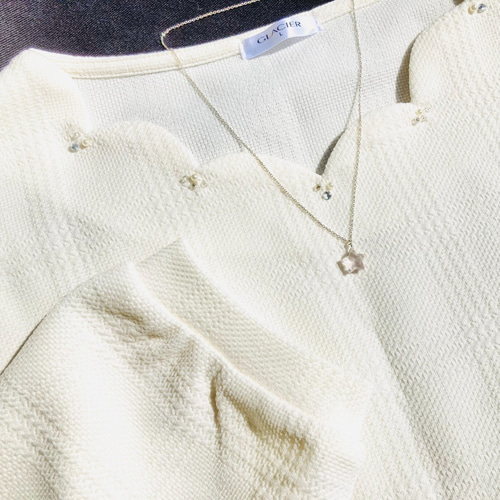 ローズクォーツのお星様ネックレス◇silver925・宝石質AAA◇10月誕生石