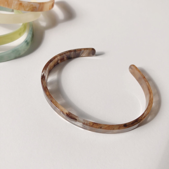 color marble bangle(欠品カラーあり) 7枚目の画像