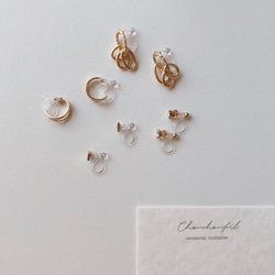 earring 4set(hoop・シルバーのみ) 4枚目の画像