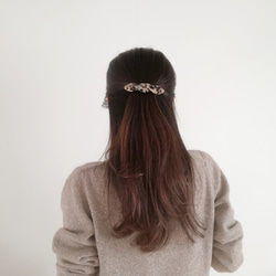 twisted hair barrette 8枚目の画像