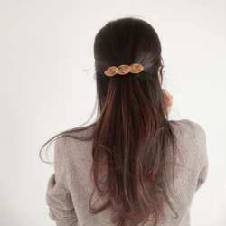 twisted hair barrette 10枚目の画像