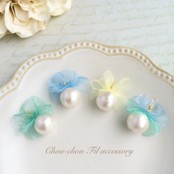 tutu&cotton pearl earring*̣̩⋆̩ 1枚目の画像