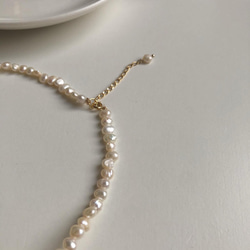 fresh pearl necklace (14kgf) 2枚目の画像