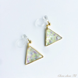 △holo color earring△ 3枚目の画像