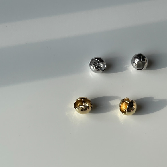 ball earrings(large) 5枚目の画像