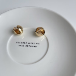 ball earrings(large) 8枚目の画像
