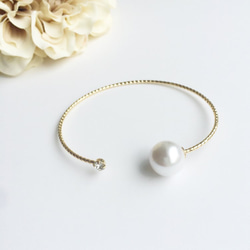 pearl&stone bracelet 第4張的照片