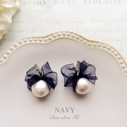 tutu&cotton pearl earring** 2枚目の画像