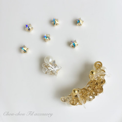 star&pearl earcuff 3枚目の画像