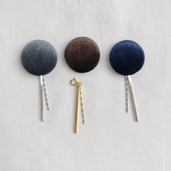 velvet＆stick 2way earring 2枚目の画像