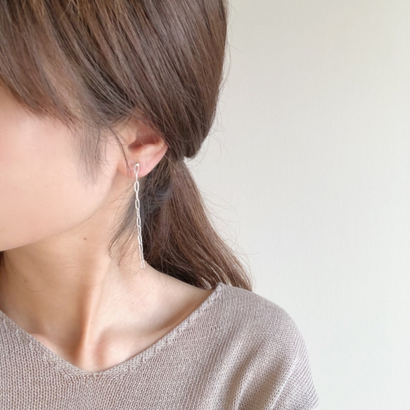 long chain  earring 8枚目の画像