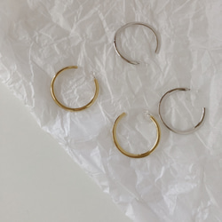 distort hoop earring 5枚目の画像