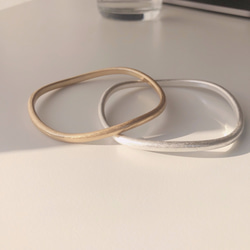 matte wave bangle 2枚目の画像