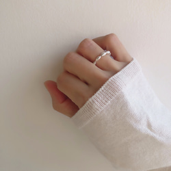 matte ring 7(ゴールドのみ） 9枚目の画像