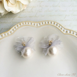 tutu&cotton pearl earring 第6張的照片