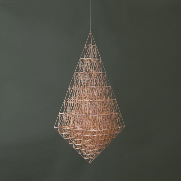 ライ麦わらヒンメリ『 Respect 7x7 (敬意) 』 〈受注制作品〉 モビール