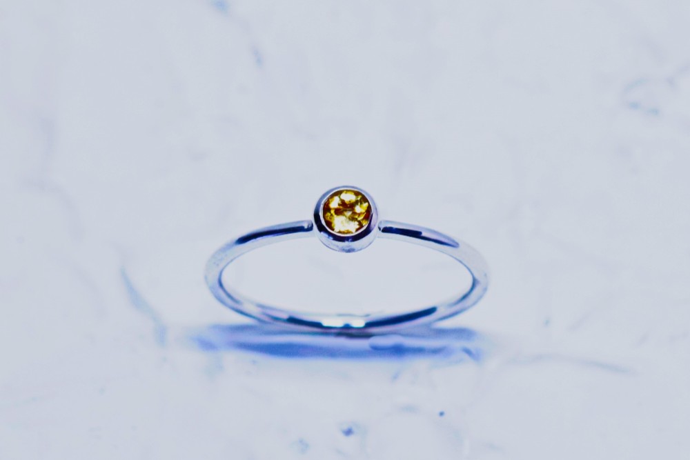 キャンディリング 【シトリン　9号】