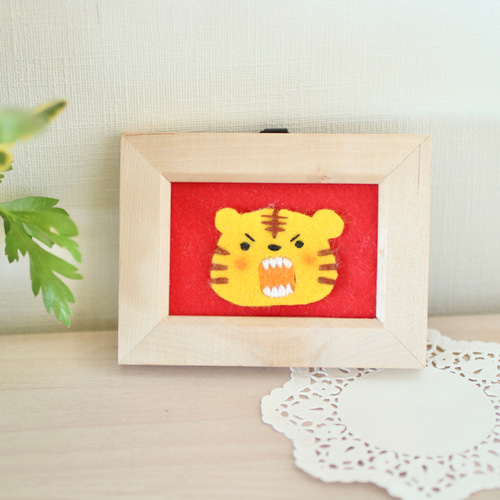 ハンドメイド・フェルト・フレーム飾り・専用 フェルトリース・フェルトフレーム飾り✽フェルト✽ハンドメイ