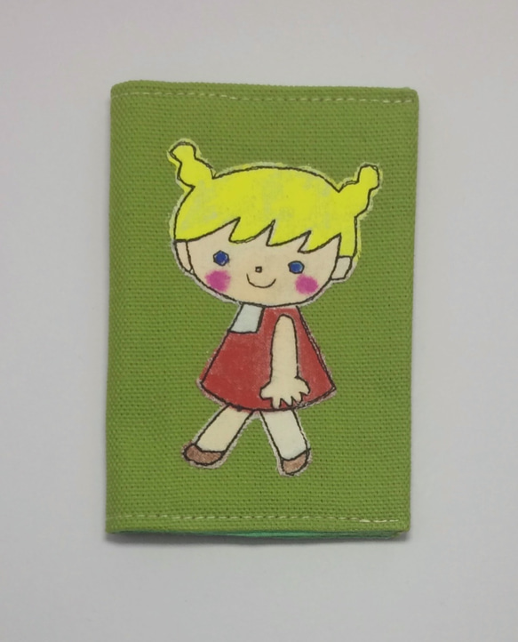 カードケース〜三つ編みの女の子〜 1枚目の画像