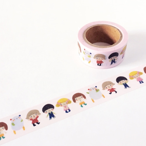 マスキングテープ オリジナルキャラクター「ぷうぷうとなっちゃん