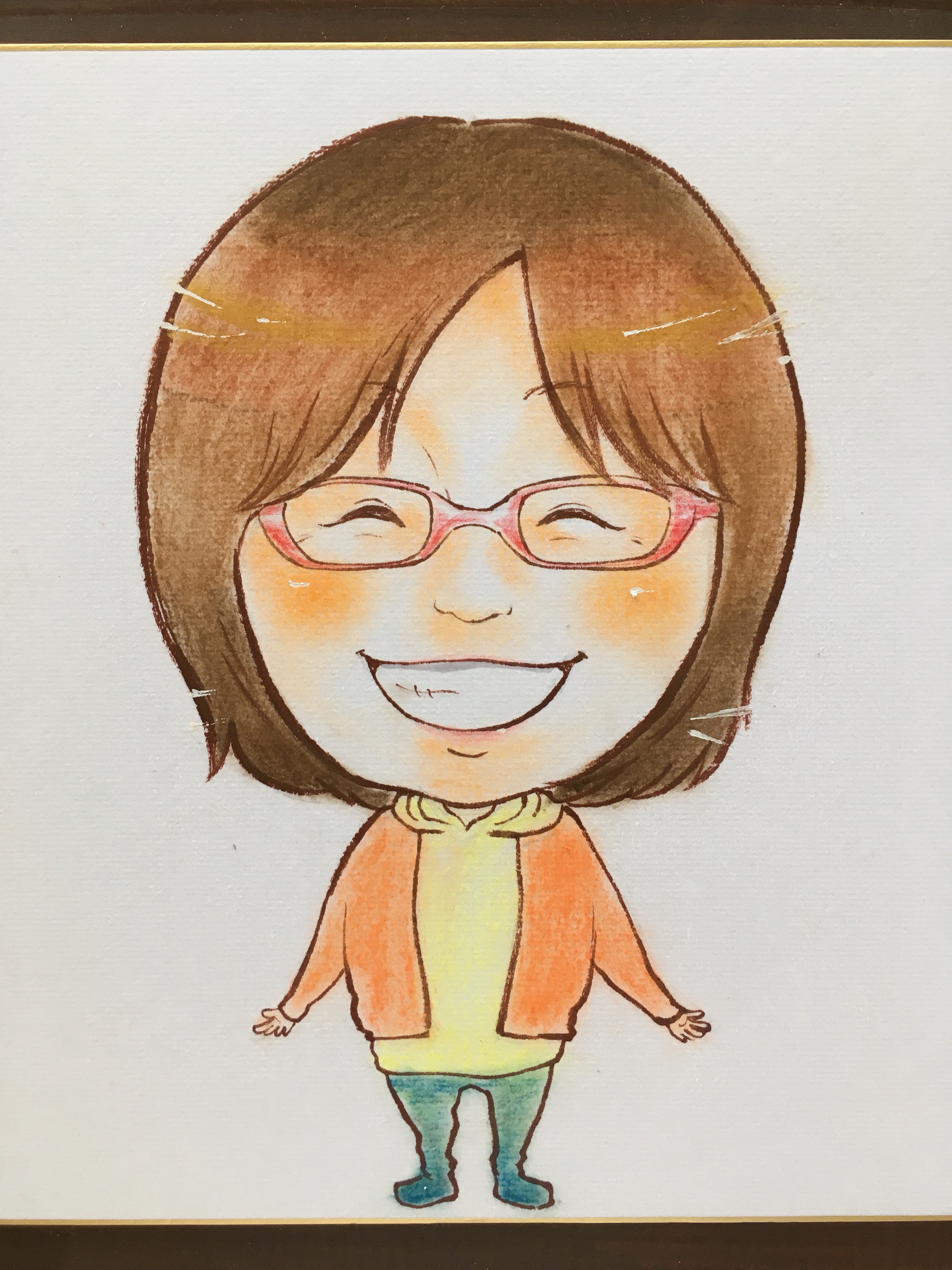 顔絵　飾り　絵画　絵