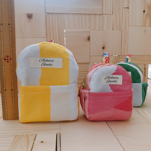 手のひらサイズのリュック型ポーチ ポーチ momeey 通販 12655174