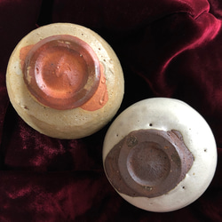 夫婦湯呑み茶碗　神ノ倉陶芸作家　天然素材　ナチュラルハンドメイド 4枚目の画像