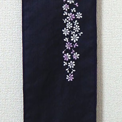 花刺繍の半襟 3枚目の画像