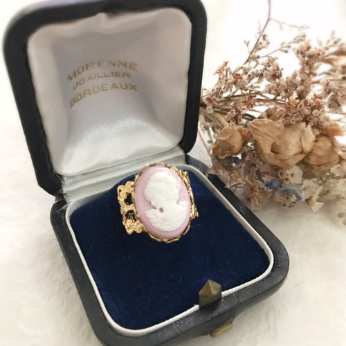 ヴィンテージ貴婦人リング【上品・指輪・アンティーク・パーティー