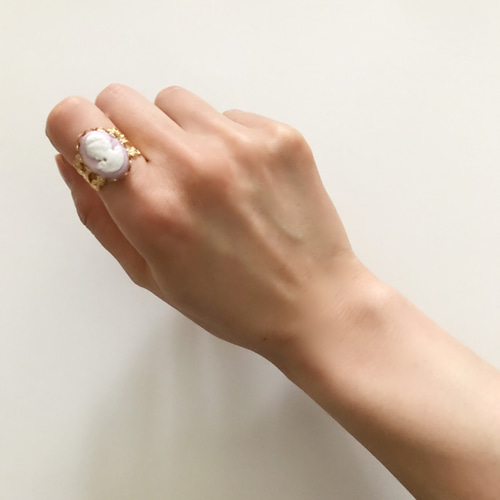 ヴィンテージ貴婦人リング【上品・指輪・アンティーク・パーティー